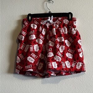 Chubbies x Taco Bell Red Fire Print Swim Trunks